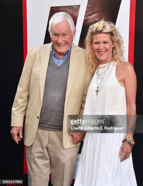 Orson Bean and Alley Mills attend the premiere of Columbia Pictures' "Equalizer 2" at the TCL Chinese Theatre on July 17, 2018 in Hollywood,...