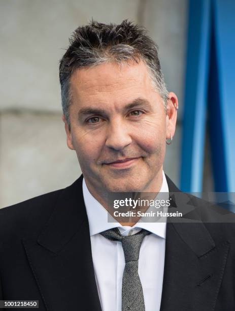 Ol Parker attends the UK Premiere of "Mamma Mia! Here We Go Again" at Eventim Apollo on July 16, 2018 in London, England.