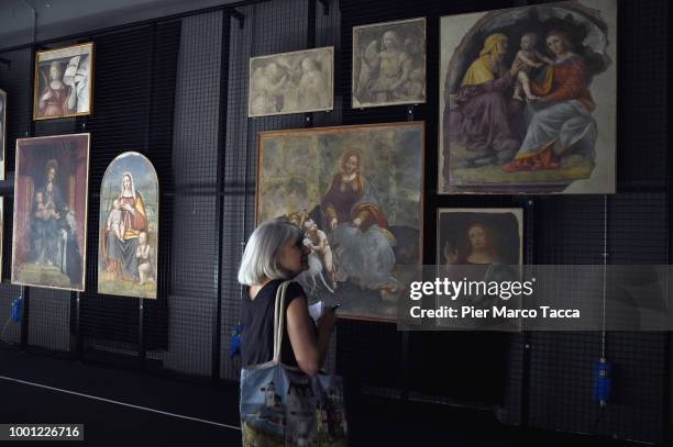 Atmosphere during the Leonardo Da Vinci Parade at Museo della Scienza e della Tecnica on July 18, 2018 in Milan, Italy.