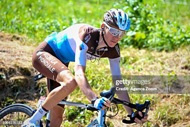 Romain Bardet of team AG2R LAMONDIALE during the stage 11 of the Tour de France 2018 on July 18, 2018 in Albertville, France.