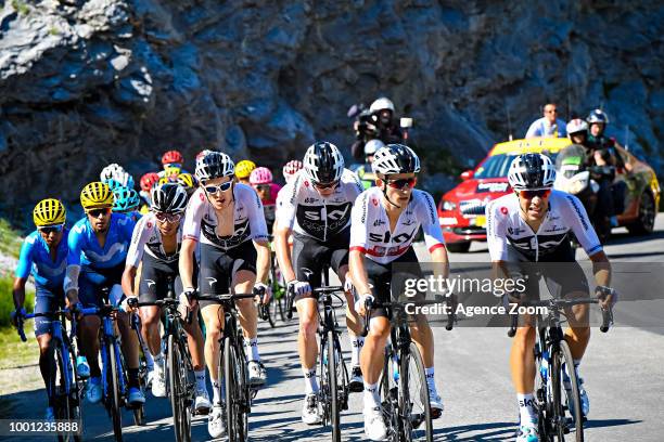 Team SKY during the stage 11 of the Tour de France 2018 on July 18, 2018 in Albertville, France.