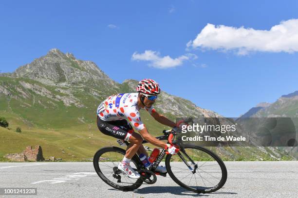 Julian Alaphilippe of France and Team Quick-Step Floors Polka Dot Mountains Jersey / during the 105th Tour de France 2018, Stage 11 a 108,5km stage...