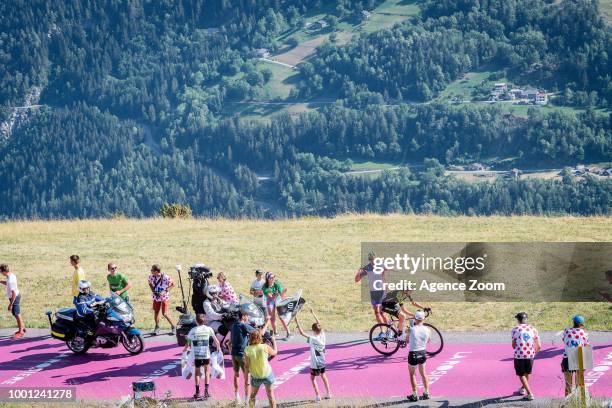 Mikel Nieve Ituralde of team MITCHELTON - SCOTT during the stage 11 of the Tour de France 2018 on July 18, 2018 in Albertville, France.