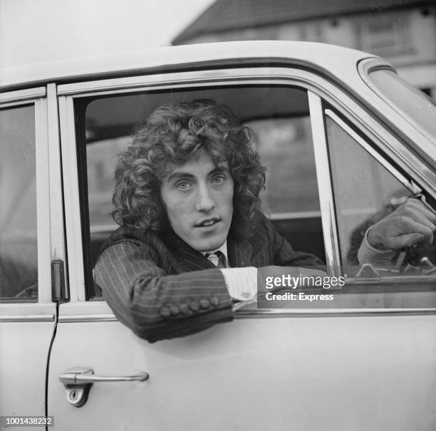 English singer, musician, and actor Roger Daltrey, singer in the rock band The Who, UK, 25th January 1969.