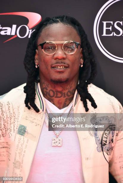 Player Chris Johnson attends The 2018 ESPYS at Microsoft Theater on July 18, 2018 in Los Angeles, California.