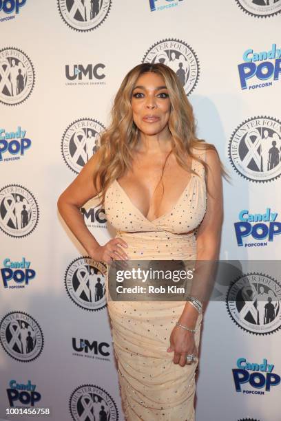 Wendy Williams attends 2018 The Hunter Foundation Gala at Hammerstein Ballroom on July 18, 2018 in New York City.