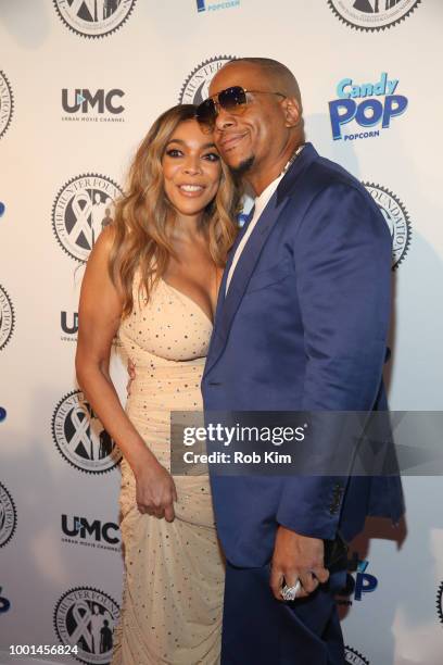 Wendy Williams and guest attend 2018 The Hunter Foundation Gala at Hammerstein Ballroom on July 18, 2018 in New York City.