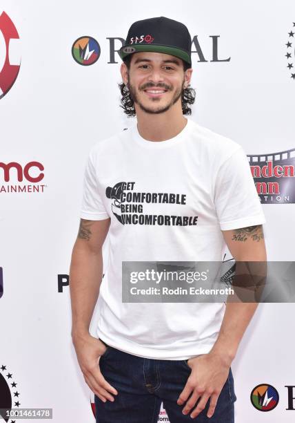 Flip Rodriguez attends the 8th Annual Variety Children's Charity of SoCal Texas Hold 'Em Poker Tournament at Paramount Studios on July 18, 2018 in...