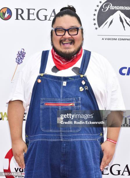 Yonemoto Takato attends the 8th Annual Variety Children's Charity of SoCal Texas Hold 'Em Poker Tournament at Paramount Studios on July 18, 2018 in...