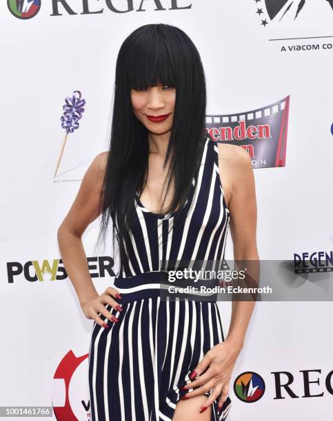 Bai Ling attends the 8th Annual Variety Children's Charity of SoCal Texas Hold 'Em Poker Tournament at Paramount Studios on July 18, 2018 in Los...