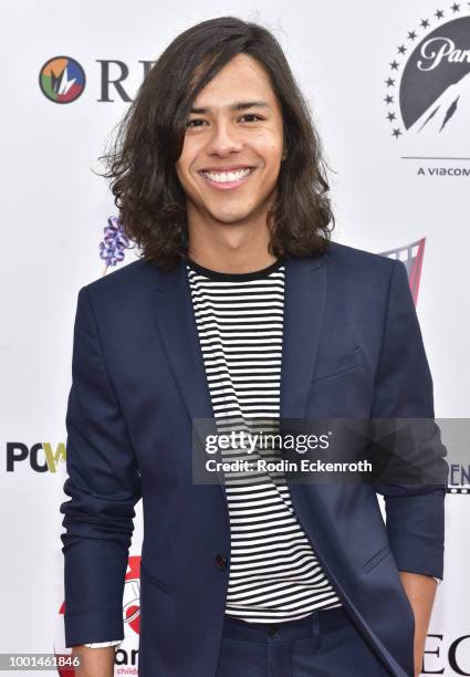 Gustavo Gomez attends the 8th Annual Variety Children's Charity of SoCal Texas Hold 'Em Poker Tournament at Paramount Studios on July 18, 2018 in Los...