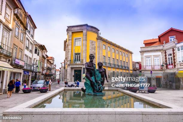 viana do castelo city in northern portugal and museum - viana do castelo city stock pictures, royalty-free photos & images