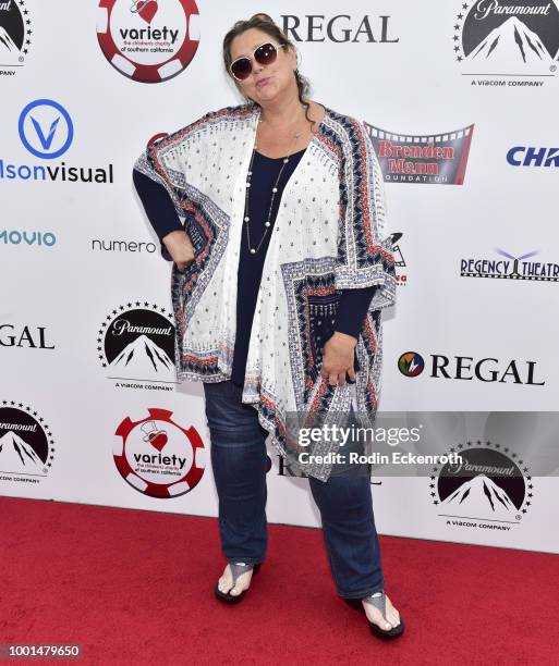 Camryn Manheim attends the 8th Annual Variety Children's Charity of SoCal Texas Hold 'Em Poker Tournament at Paramount Studios on July 18, 2018 in...