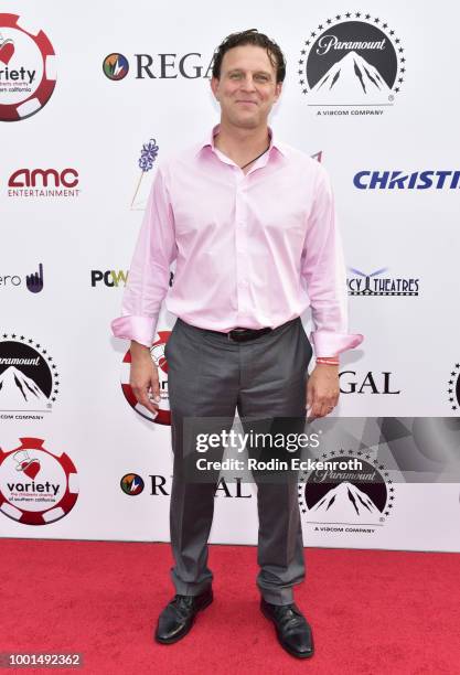 Ali Agirnas attends the 8th Annual Variety Children's Charity of SoCal Texas Hold 'Em Poker Tournament at Paramount Studios on July 18, 2018 in Los...