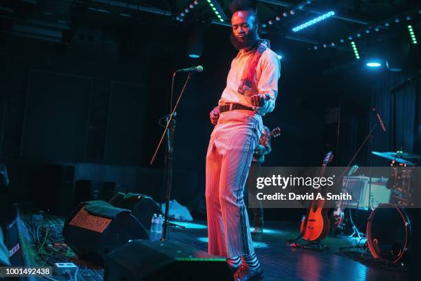 Xavier Dphrepaulezz aka Fantastic Negrito performs at Saturn Birmingham on July 18, 2018 in Birmingham, Alabama.