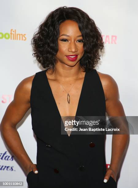 Monique Coleman attends the premiere of Gravitas Ventures' "Broken Star" on July 18, 2018 in Los Angeles, California.