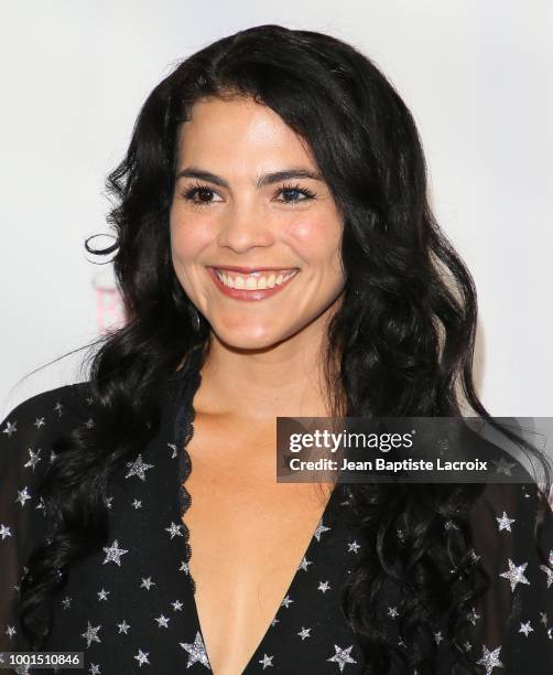 Silvia Tovar attends the premiere of Gravitas Ventures' "Broken Star" on July 18, 2018 in Los Angeles, California.