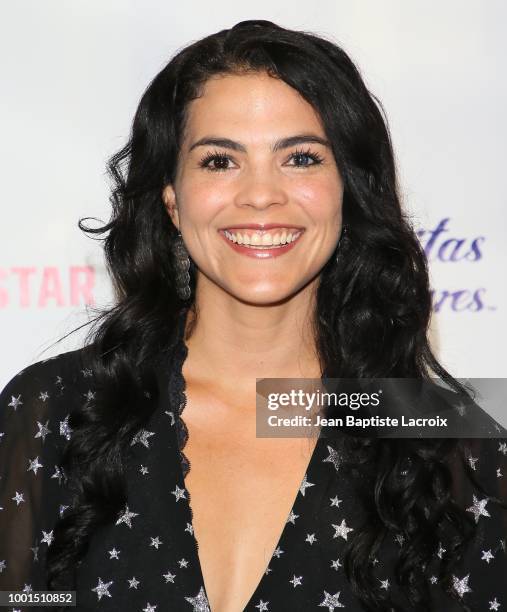 Silvia Tovar attends the premiere of Gravitas Ventures' "Broken Star" on July 18, 2018 in Los Angeles, California.