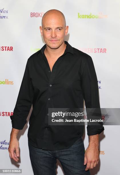 Dave Schwep attends the premiere of Gravitas Ventures' "Broken Star" on July 18, 2018 in Los Angeles, California.