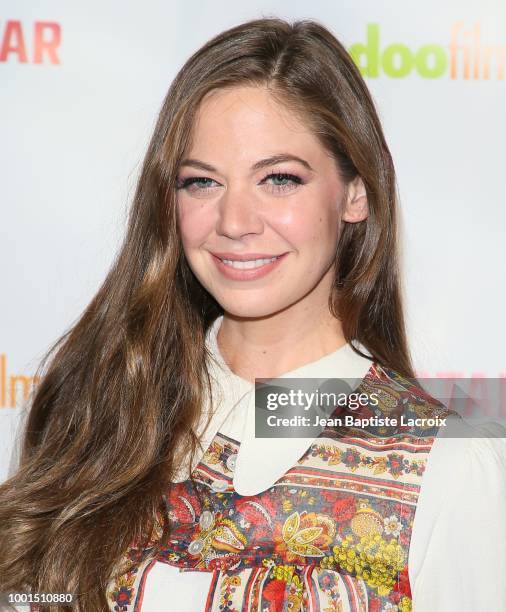 Analeigh Tipton attends the premiere of Gravitas Ventures' "Broken Star" on July 18, 2018 in Los Angeles, California.