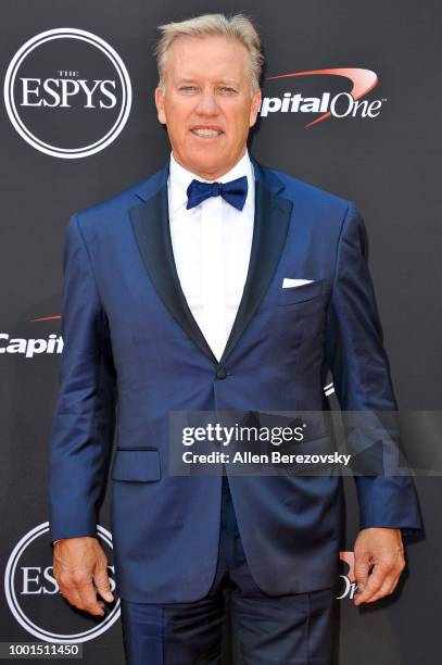John Elway attends The 2018 ESPYS at Microsoft Theater on July 18, 2018 in Los Angeles, California.