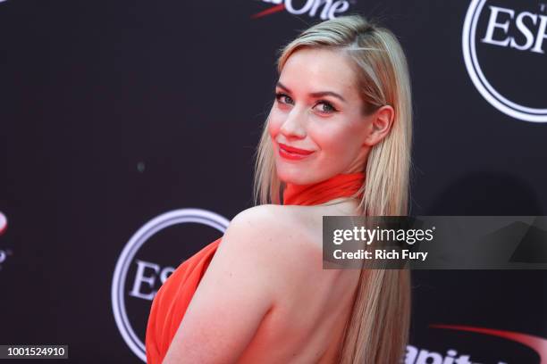 Paige Spiranac attends the 2018 ESPYS at Microsoft Theater on July 18, 2018 in Los Angeles, California.