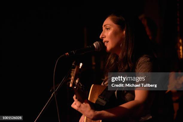 Tara Macri performs at The Peppermint Club on July 18, 2018 in Los Angeles, California.