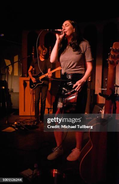 Tara Macri performs at The Peppermint Club on July 18, 2018 in Los Angeles, California.