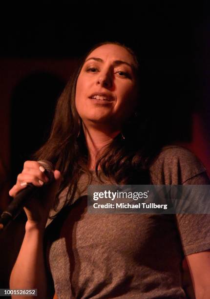 Tara Macri performs at The Peppermint Club on July 18, 2018 in Los Angeles, California.