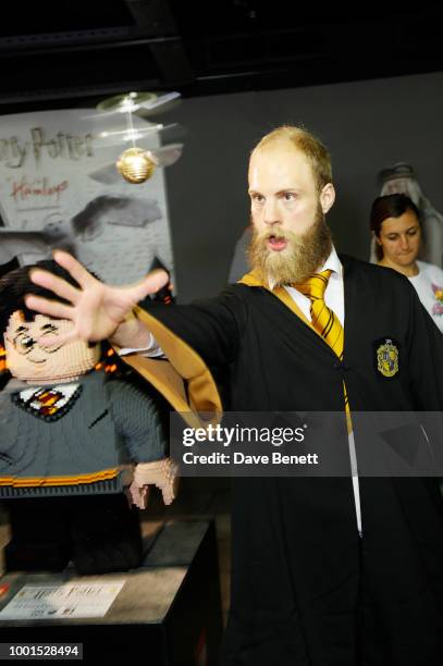 General view of the atmosphere at the launch of The Wizarding World of Harry Potter at Hamleys on July 19, 2018 in London, England.