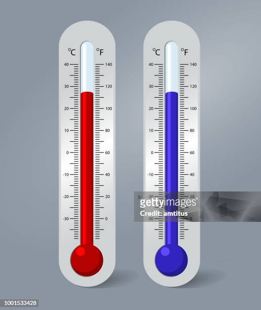 thermometer - fahrenheit stock illustrations