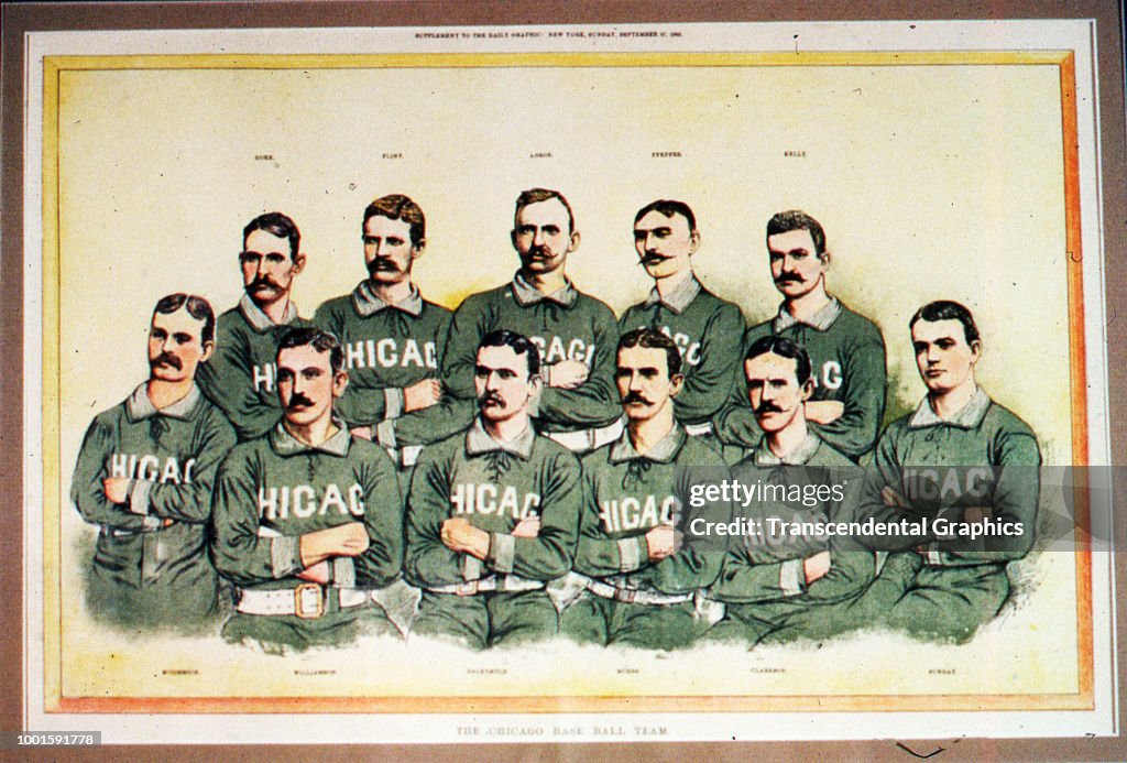 Chicago White Stockings Team Portrait