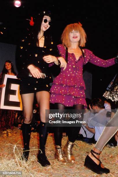 Betsey Johnson during New York Fashion Week circa 1989 in New York.