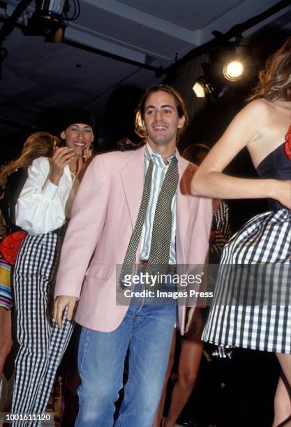 Marc Jacobs during New York Fashion Week circa 1991 in New York.