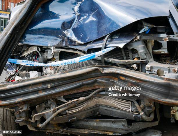 51 Car Smashed Front End Stock Photos, High-Res Pictures, and Images ...