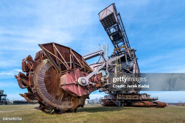 ferropolis - city of steel - dredger stock pictures, royalty-free photos & images