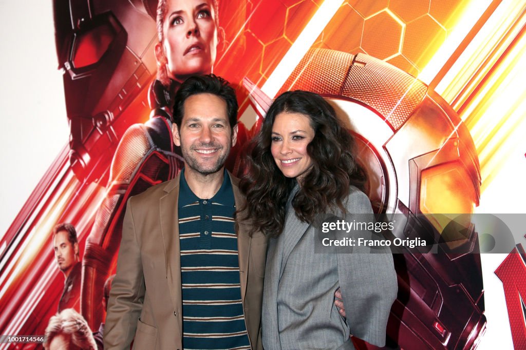 Ant-Man And The Wasp Photocall In Rome