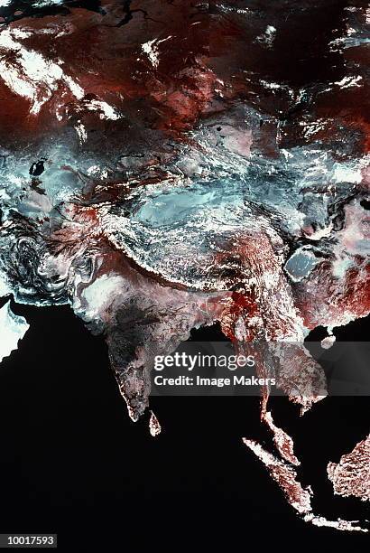 map of india, asia, vietnam, malaysia, and hong kong - india map stock pictures, royalty-free photos & images