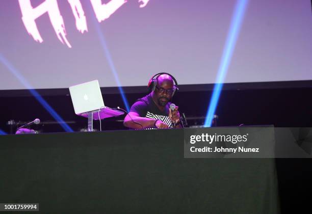 Mars spins at the Wendy Williams Hunter Birthday Give Back Gala at Hammerstein Ballroom on July 18, 2018 in New York City.