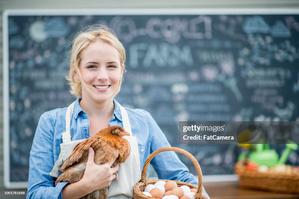 Vendeur d’aliments biologiques