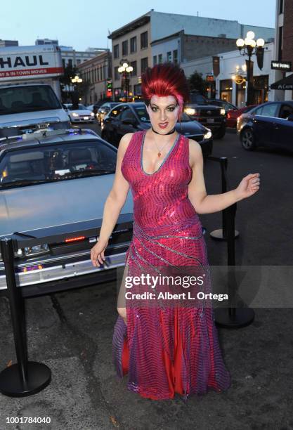 Chrissy Lynn Kyle attends Ready PARTY One SDCC Preview Night Party held at Fluxx on July 18, 2018 in San Diego, California.