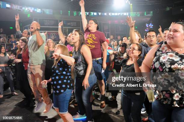 Audience at the Ready PARTY One SDCC Preview Night Party held at Fluxx on July 18, 2018 in San Diego, California.