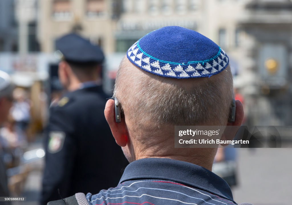 Tag der Kippa (Day of Kippa) in Bonn.