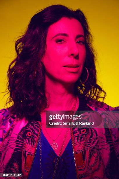 Aline Brosh McKenna from The CW Television Network's 'Crazy Ex-Girlfriend' poses for a portrait in the Getty Images Portrait Studio powered by Pizza...