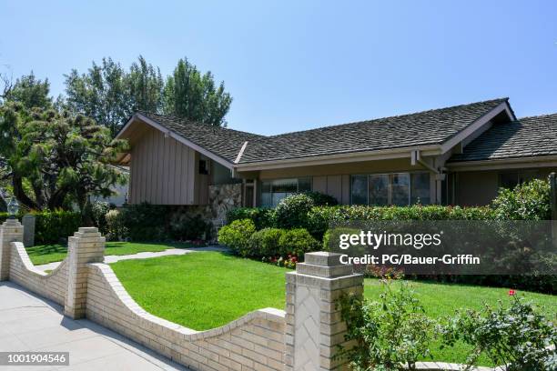 The house used in the American sitcom “The Brady Bunch” has been listed for sale at $1.885 million July 19, 2018 in Los Angeles, California.