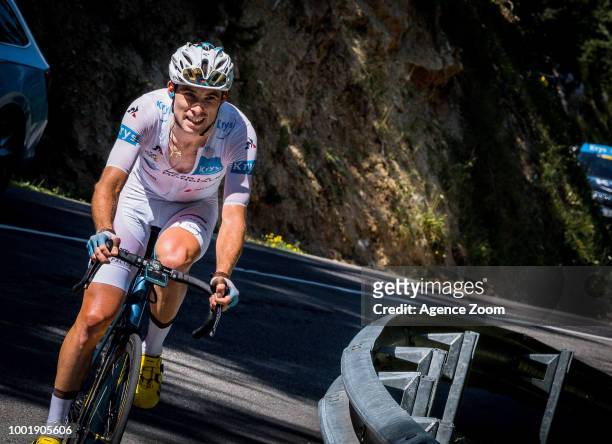 Pierre Latour of team AG2R LA MONDIALE during the stage 12 of the Tour de France 2018 on July 19, 2018 in Alpe d'Huez, France.