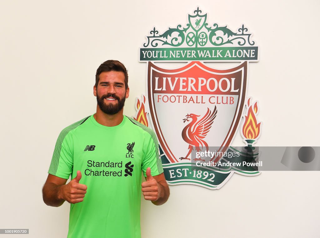 Liverpool Unveil New Signing Alisson