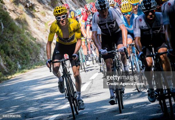 Geraint Thomas of team SKY during the stage 12 of the Tour de France 2018 on July 19, 2018 in Alpe d'Huez, France.