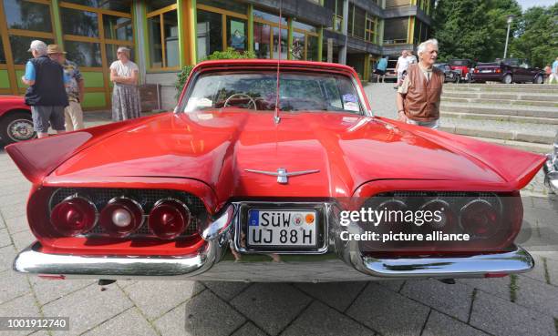 Ford Thunderbird from 1960, photogrpahed at the International Classic Car Meeting in Pfronten, Germany, 8 July 2017. More than 150 vintage cars...