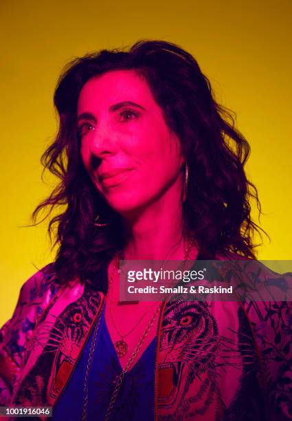 Aline Brosh McKenna from The CW Television Network's 'Crazy Ex-Girlfriend' poses for a portrait in the Getty Images Portrait Studio powered by Pizza...